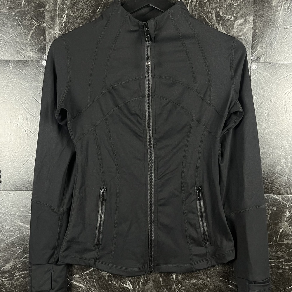 Lululemon Women's Black Running Define Jacket Size 4